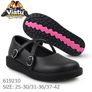 Double-Strap Classic school shoes for girls in Tanzania
